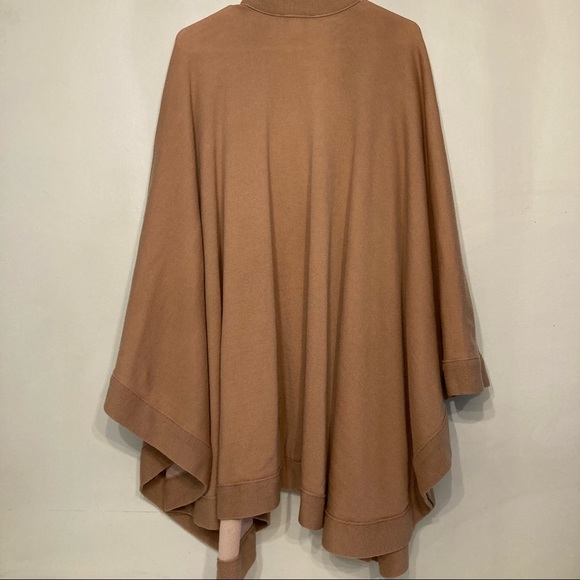 SUTTON STUDIO 100% PURE MERINO WOOL PONCHO/CARDIGAN - Picture 6 of 9